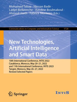 cover image of New Technologies, Artificial Intelligence and Smart Data